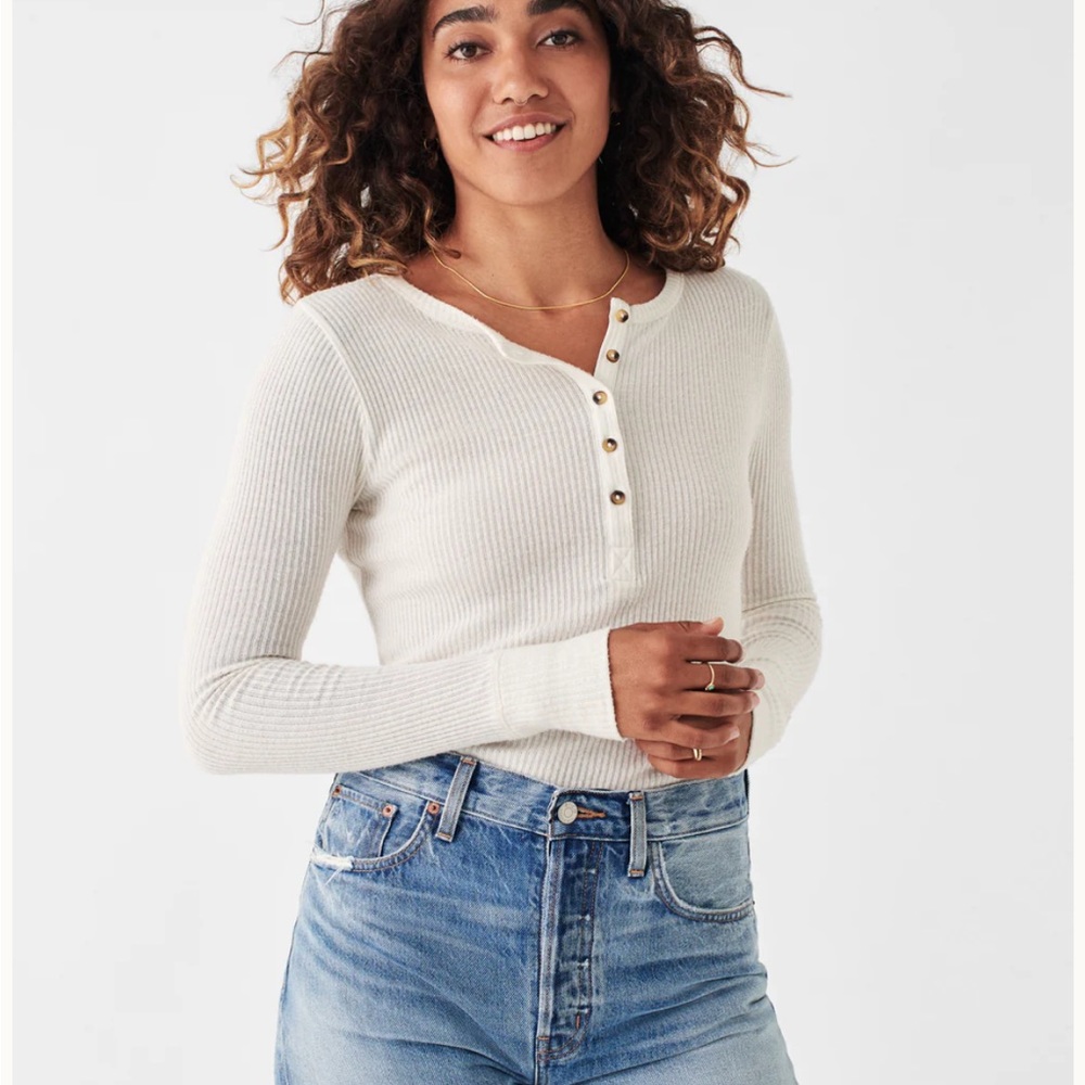 Faherty Women’s Legend Rib Gila Henley